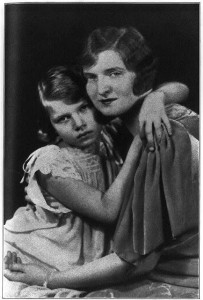 Nan Britton and her daughter, who she claimed was fathered by President Warren G. Harding.