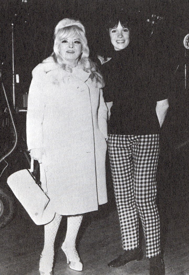 Mae West with Julie Andrews.