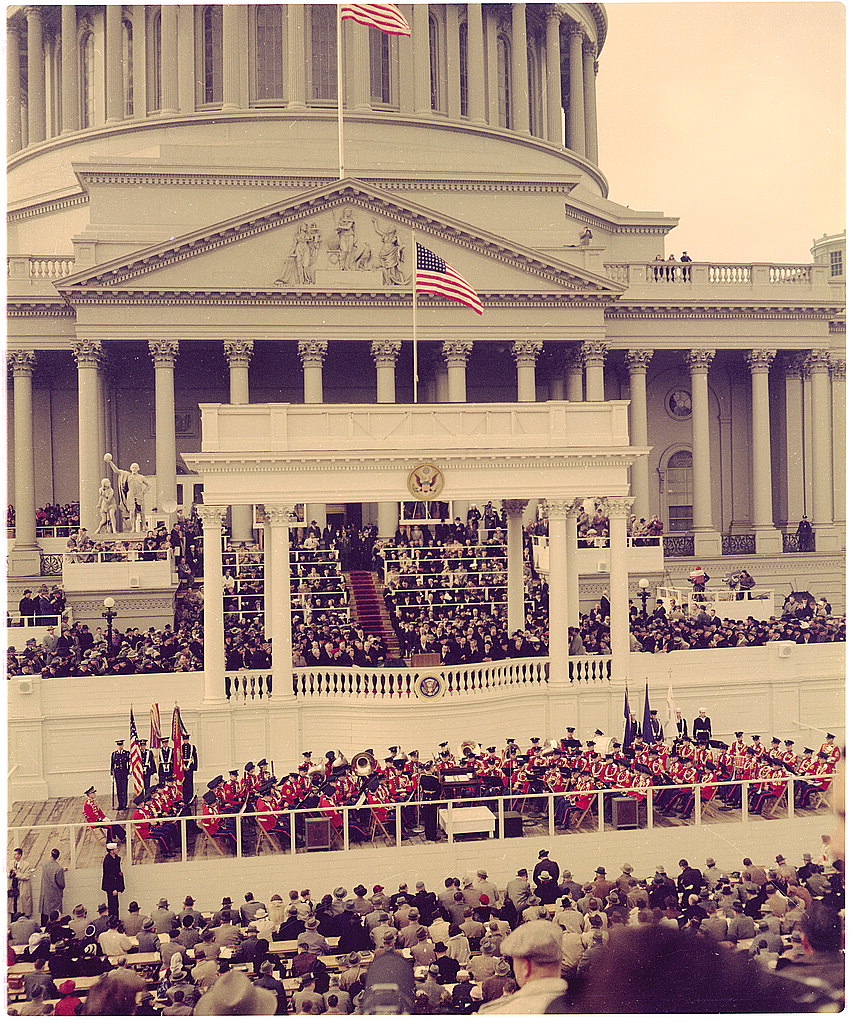 In 224 years, there have been only five Presidential Inaugurations marking a second term to take place on a Sunday; this year's is one of them (1957 is shown above). Two other Sunday inaugurations began first terms. In 224 years, there have been only five Presidential Inaugurations marking a second term to take place on a Sunday; this year's is one of them (1957 is shown above). Two other Sunday inaugurations began first terms.