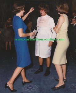 Jackie Kennedy arranged for Chief Usher J.B.West to dress as Miss Ward, headmistress of the Miss Porter'