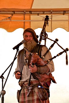 Bagpiper and Scots-American storyteller.