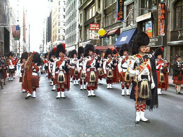 Tartan Day parade in New York.