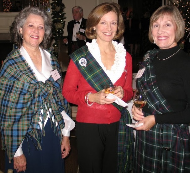 Women guests attending South Carolina's state  St. Andrew's Day dinner in 2012.