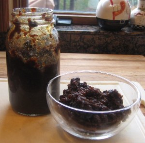 Mincemeat "put up" old-school style.