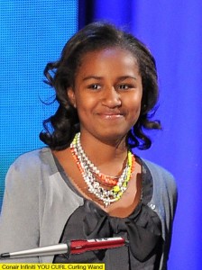 Sasha Obama, 2013.