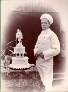 Ida McKinley was presented with an elaborate Victorian cake on her 50th birthday in 1897.