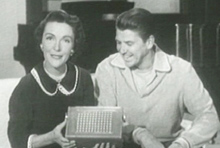 The Reagans doing a GE commercial.