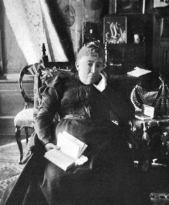 Former First Lady Julia Grant didn't mind all the fuss made over her in China.