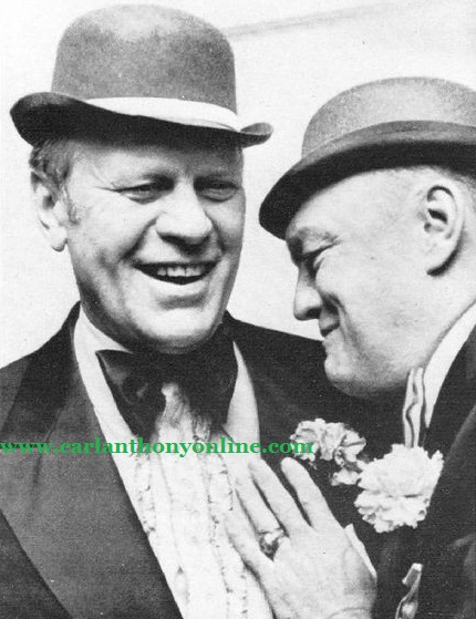 Gerald Ford as Vice President on St. Patrick's Day.