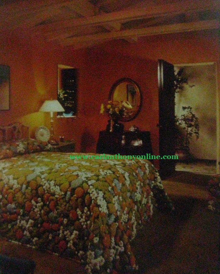 Pat Nixon's bedroom at the family's San Clemente estate, La Casa Pacifica. 