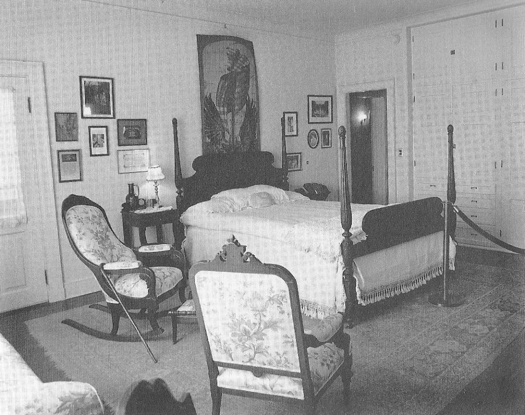 The Washington, D.C. bedroom of stroke-victim and former President Woodrow Wilson. The Washington, D.C. bedroom of stroke-victim and former President Woodrow Wilson.