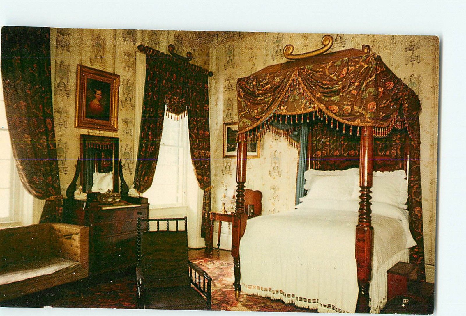 Andrew Jackson's bedroom at his Hermitage estate in Tennessee. Andrew Jackson's bedroom at his Hermitage estate in Tennessee.