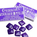 C. Howard's violet-scented and -colored gum.