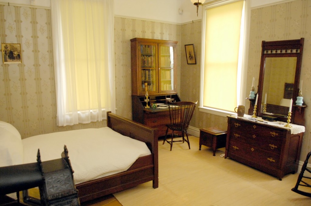 ...and one on the first floor, which was cooler in the summertime. ...and one on the first floor, which was cooler in the summertime.