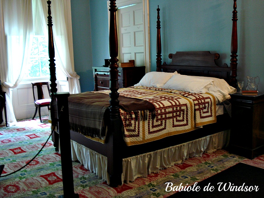 James Buchanan's bedroom in his Lancaster, Pennsylvania estate Wheatland. James Buchanan's bedroom in his Lancaster, Pennsylvania estate Wheatland.
