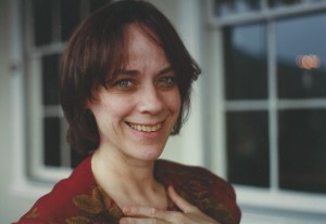 Ellen McDougall at the Eisenhower farm, Gettysburg, Pennsylvania, April 1996.
