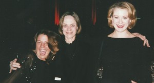Martha R., Anna M. with Ellen, 1999; she often asked how they were.