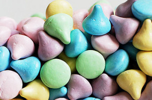 Now among the Easter candy dead, they'll do as board game pieces in a pinch.