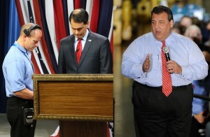Negative remarks about male presidential candidates: Scott Walk's bald spot and Chris Christie's weight are also forms of sexism.
