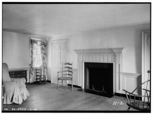 Mary Washington's bedroom.