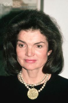 Jackie Onassis, 1980s.
