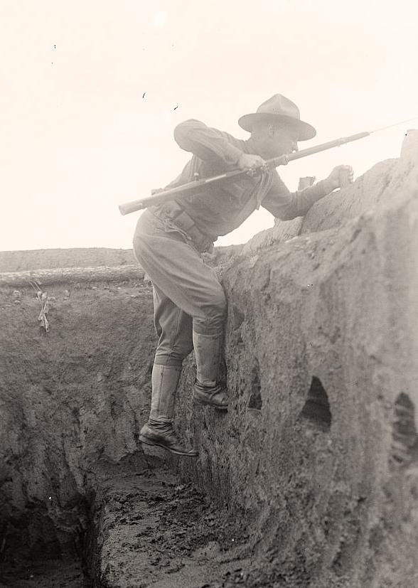 Climbing-Soldier-Trench-Out