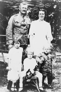 General Pershing and his family