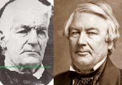 Nathaniel Fillmore and his son Millard, the President.