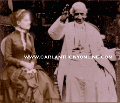 The future Ida McKinley found Pope Pius IX to be a "nice old man."