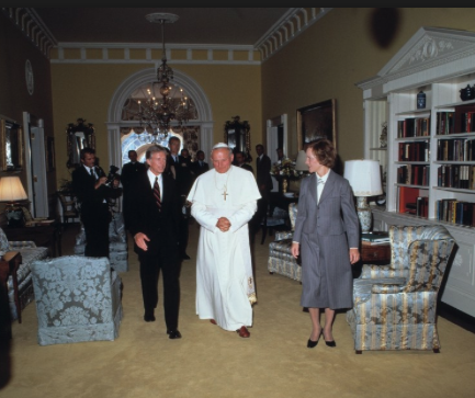 The Baptist Carters were the first to host a Pope in the White House.