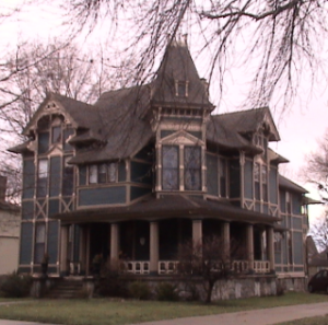 One of many architectural styles seen in Grand Rapids' Heritage Hill section.
