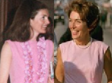 Jackie and Nancy in their pinks.
