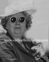 Not even a pair of sunglasses could shield Bess Truman from unwanted public attention.