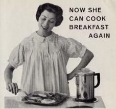 Fifties gadgety promised to return women to household management.