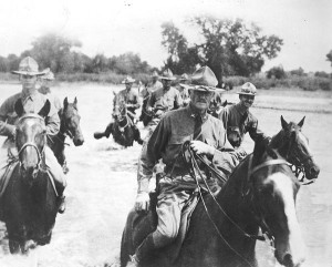 General Pershing leads his Army.