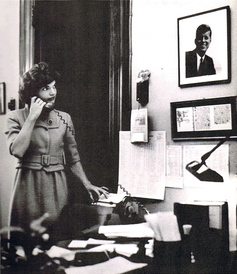 Although she didn't work in Senator Kennedy's Capitol Hill office as often each week in the later 50s, after the November 1957 birth of her daughter, she did continue to appear and work there - especially in the fall of 1959, as he began preparing for the 1960 presidential primaries.