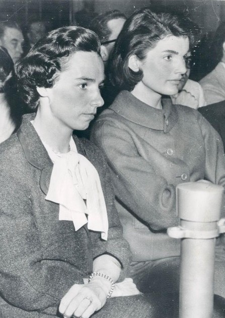jackie kennedy and ethel kennedy at 1950s senate hearing on immigration