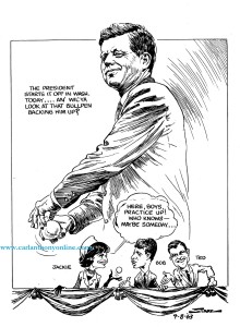 With the President's first brother serving as Attorney General and then the ascendance of his second brother Teddy assuming his seat in the U.S. Senate in 1963, the notion of the "Kennedy Dynasty" was born, with Jackie Kennedy's popularity being perceived as a credible asset that translated into growing support of the family's political fortunes.