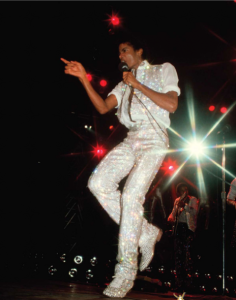 Jackson performing in the 80s.